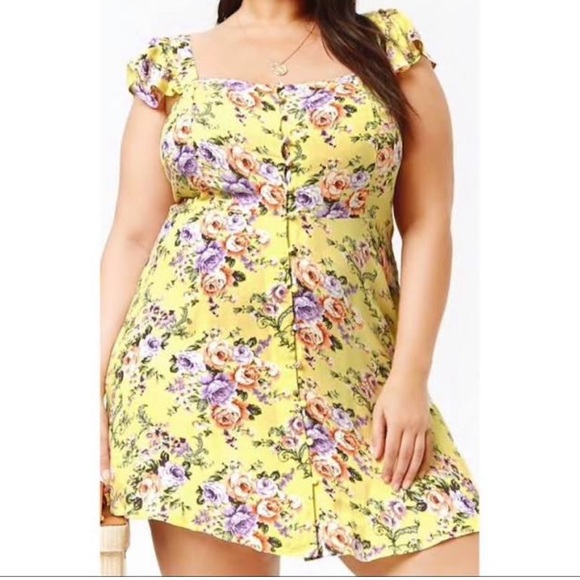 Forever 21 Dresses & Skirts - NWT PLUs Forever 21 Floral Dress